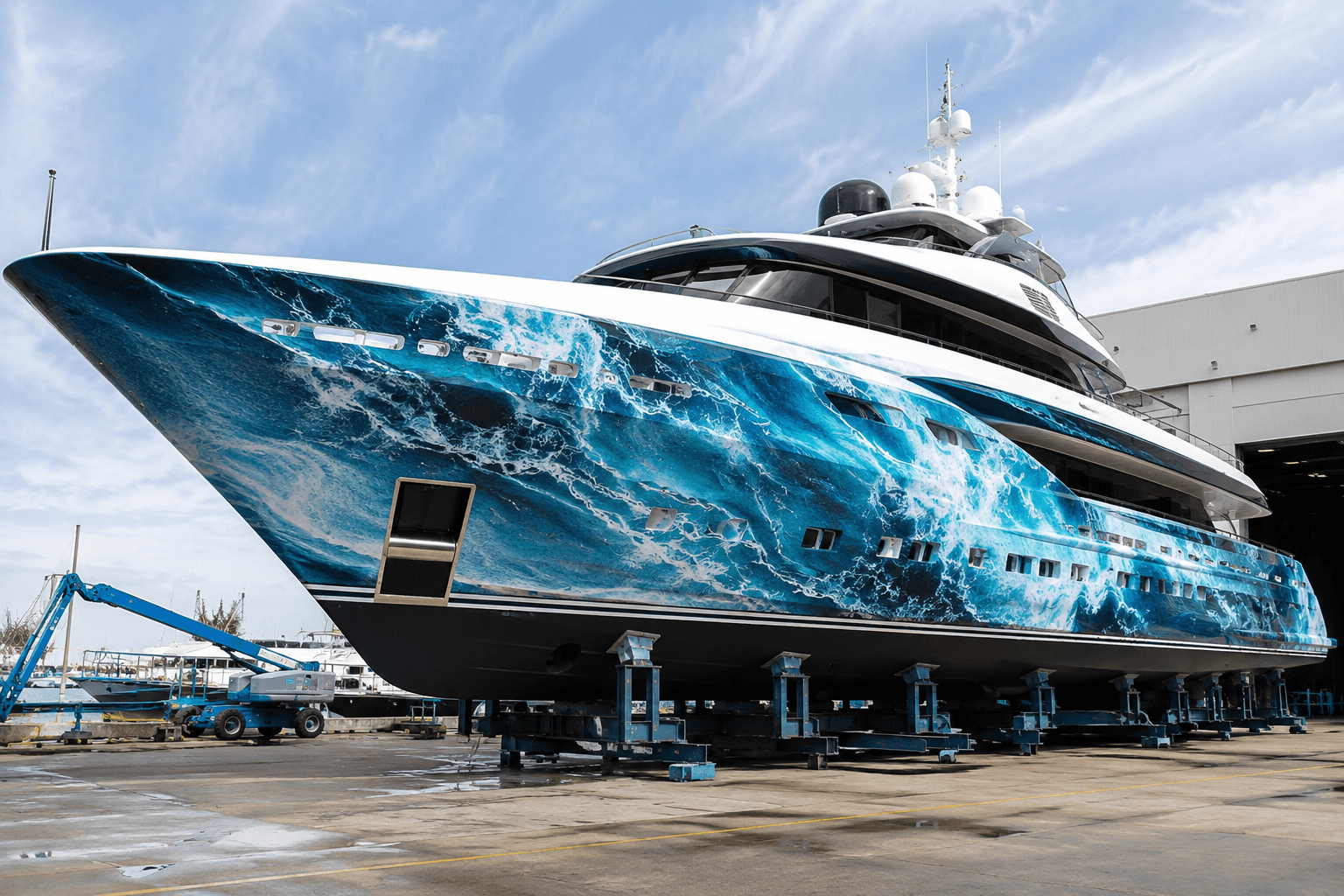 USA boat wrap services