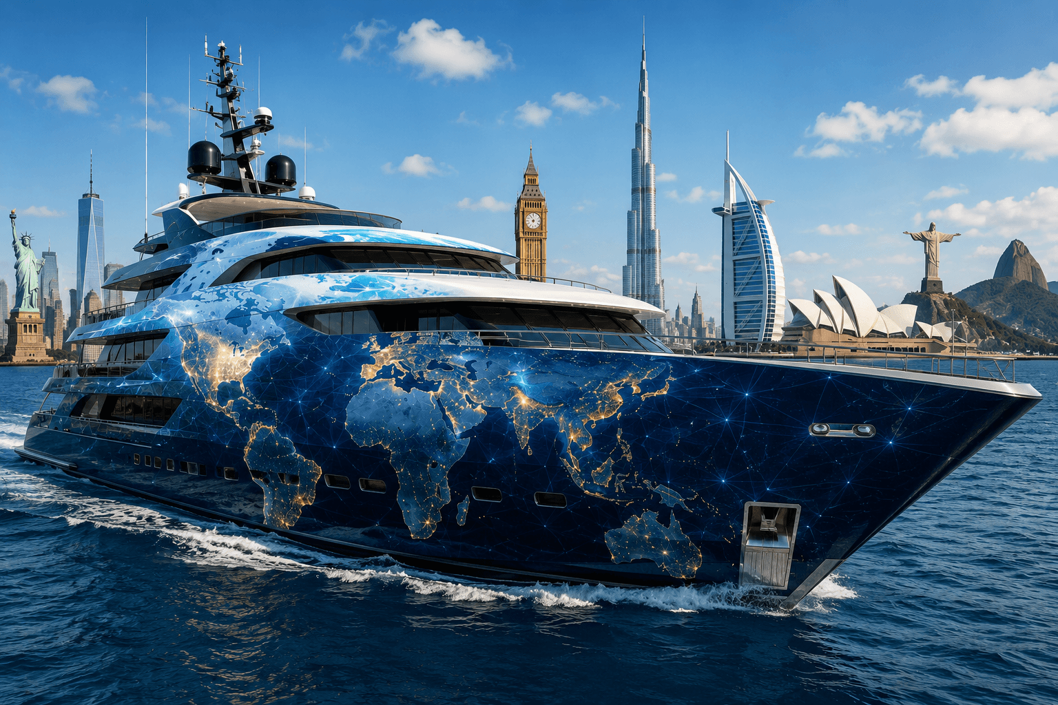 Global boat wrap services
