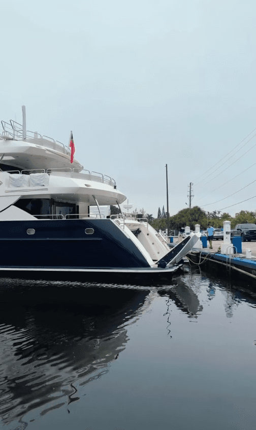 120' Sunseeker Full Yacht Wrap Transformation