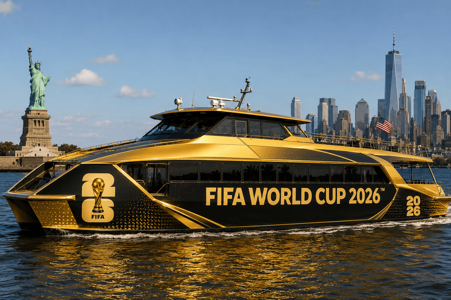 Custom Boat Wraps for FIFA World Cup 2026