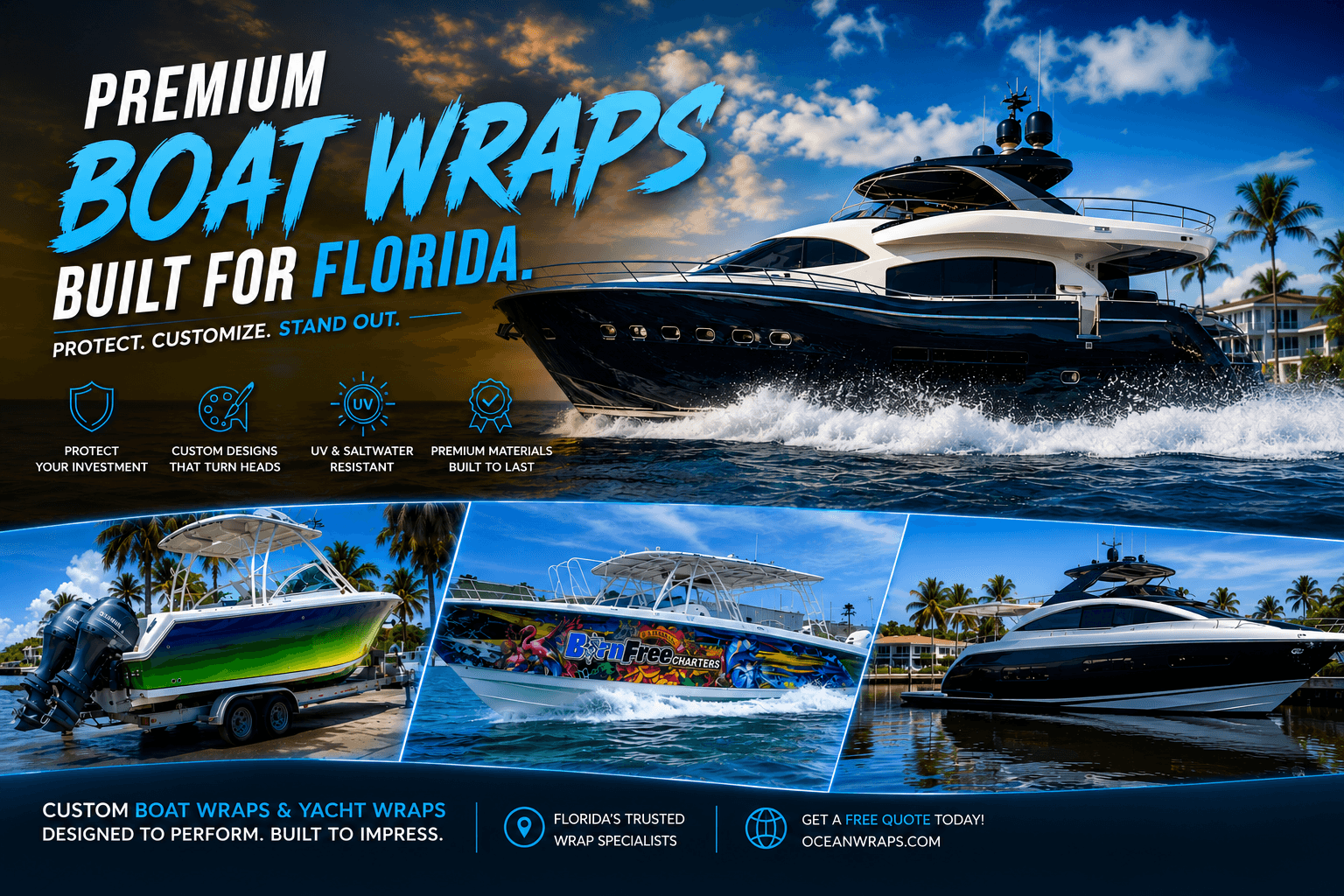 Why Florida Boat Owners Are Choosing Vinyl Boat Wraps in 2026