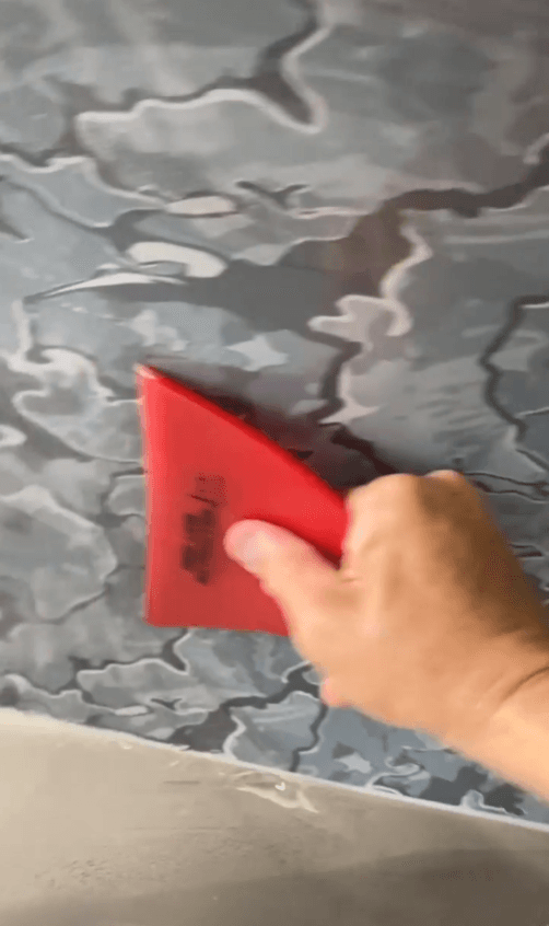 BodyFence Paint Protection Film Over a New Boat Wrap
