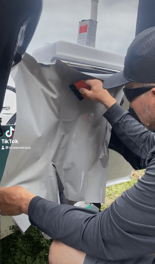 Amazing Boat Wrap Transformation